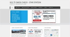 Desktop Screenshot of cypresssmogcheck.com